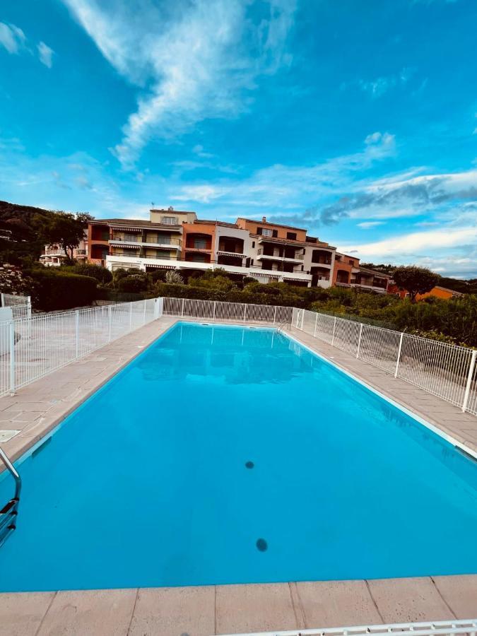 Studio 4 Personnes Climatise Vue Mer Ref Agay Plage G 11 แซ็งต์-ราฟาเอล ภายนอก รูปภาพ